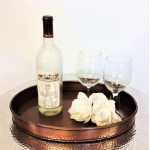 1298COP - PLAIN OVAL COPPER TRAY